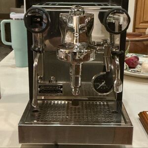 Espresso Machine - Silver Stainless Steel